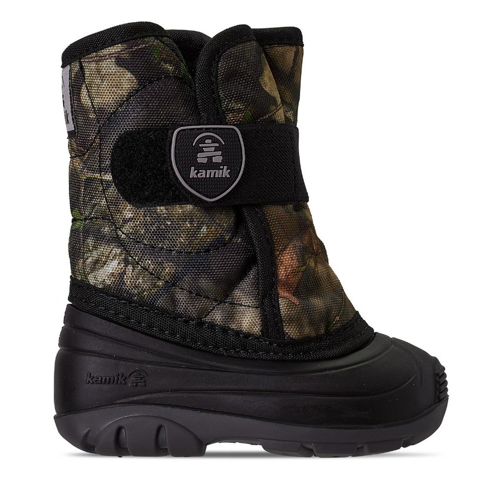NEW Kamik Toddler Boys Snowbug Outdoor camo boots - Picture 7 of 13